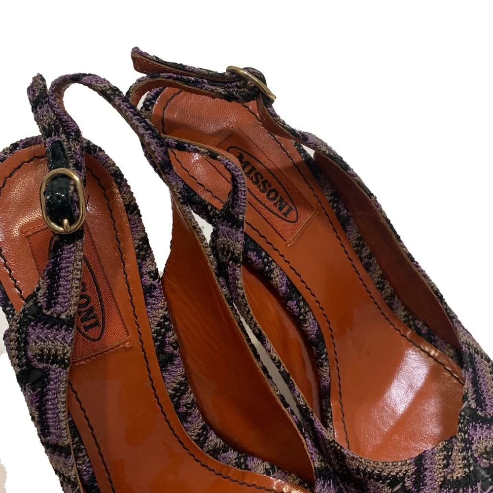 8 / missoni heels shoes
